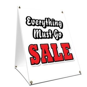 Everything must go! Super discounted prices!